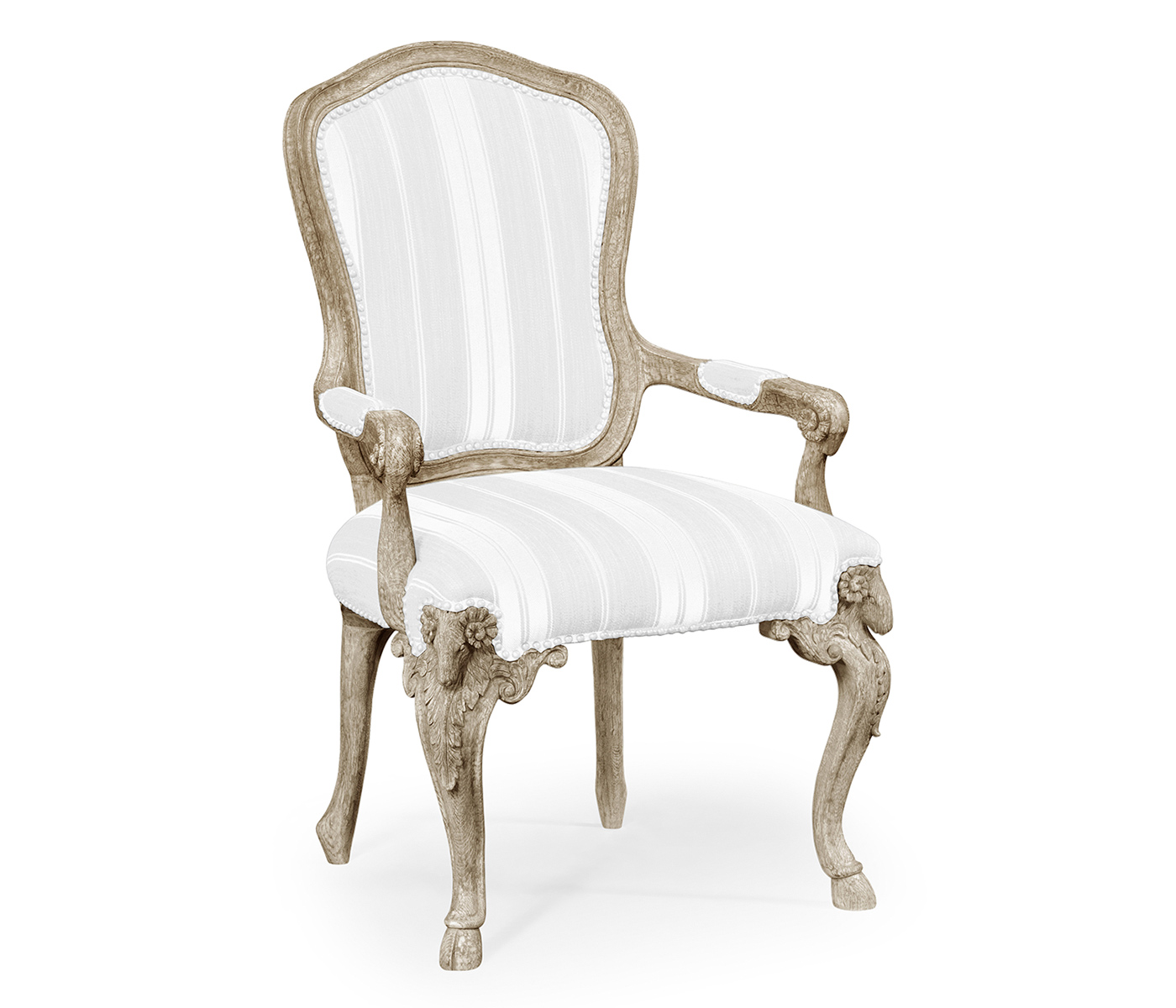 Tarporley Grey Oak Arm Chair