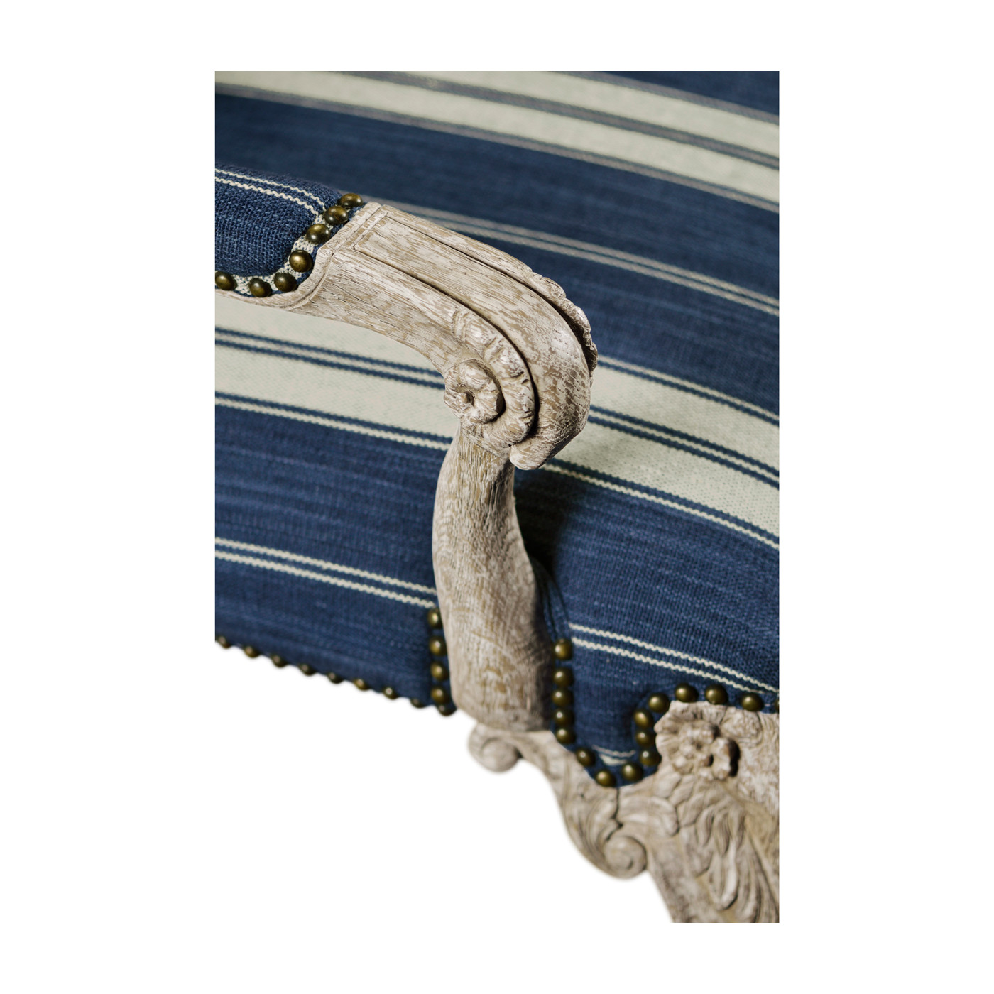 Tarporley Grey Oak Arm Chair