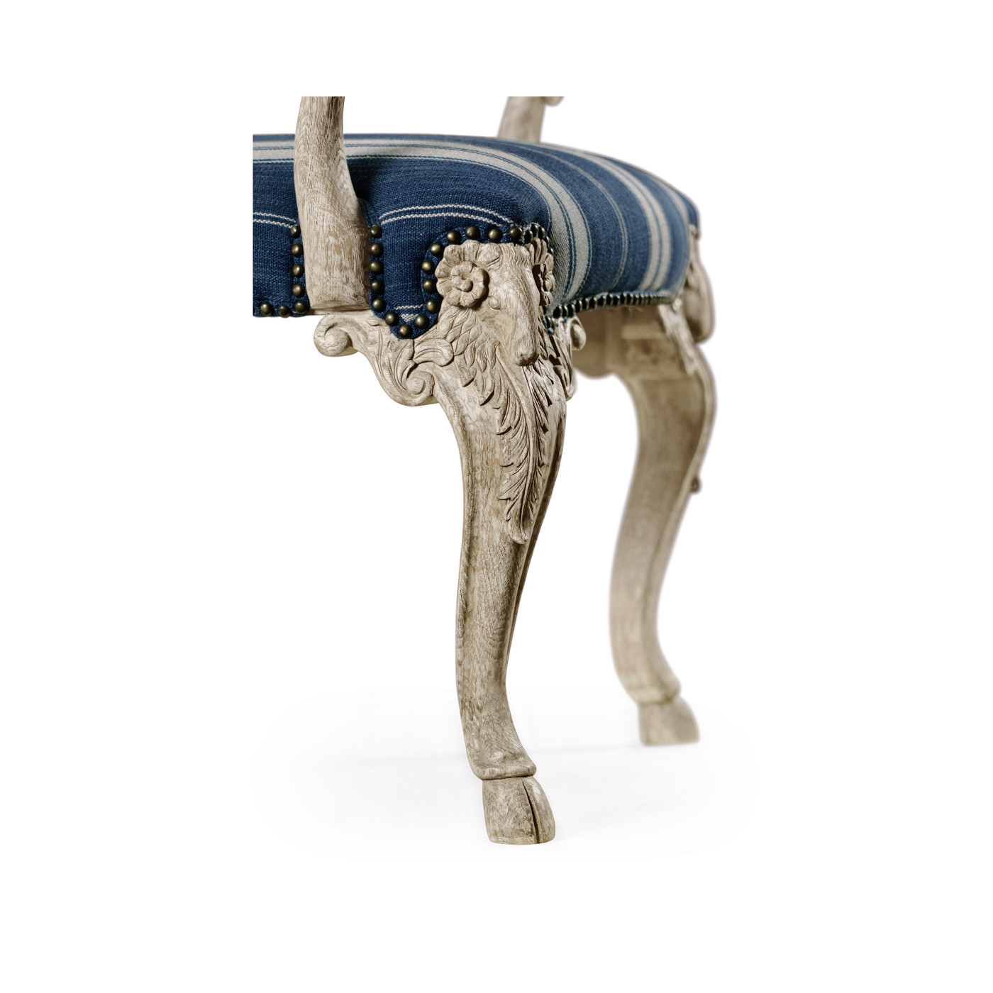 Tarporley Grey Oak Arm Chair