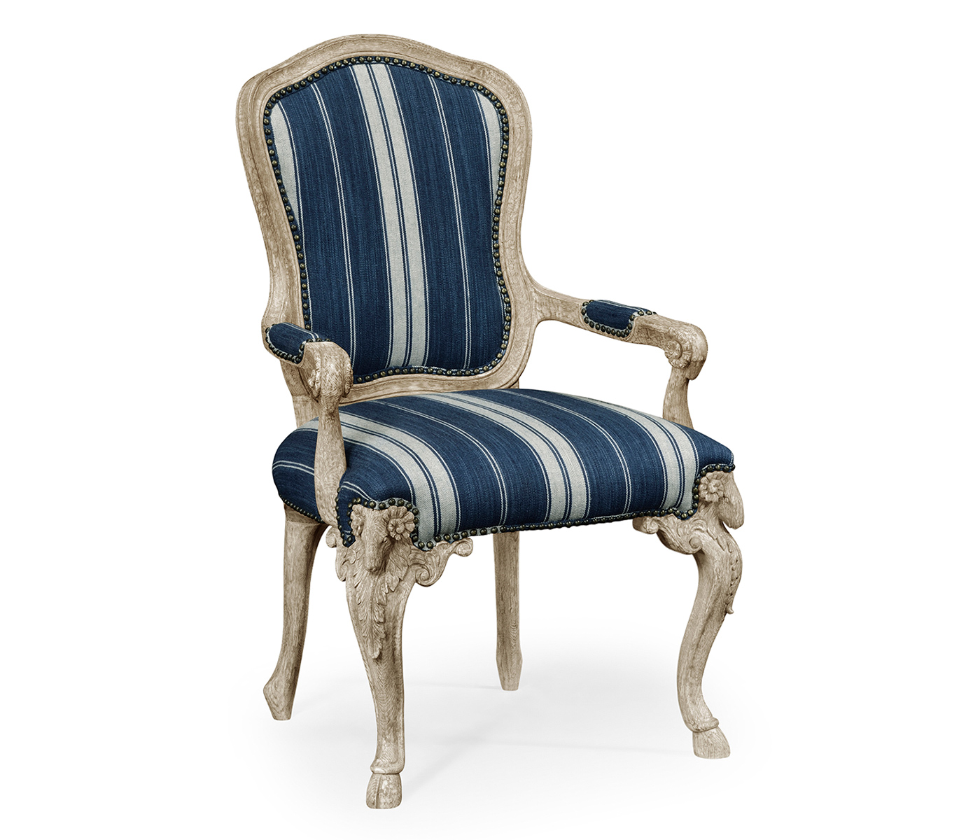 Tarporley Grey Oak Arm Chair