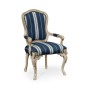 Tarporley Grey Oak Arm Chair