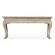 York Venetian White Oak Console