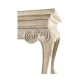 York Venetian White Oak Console