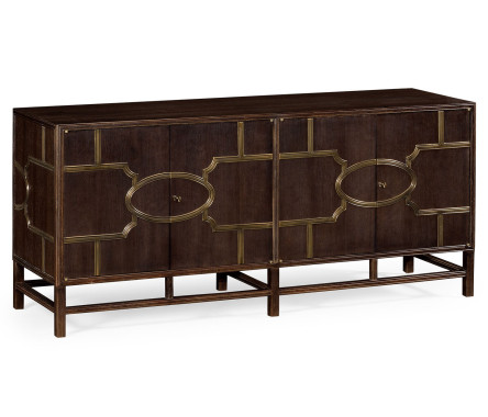 Hewlett buffet (Chocolate Oak)