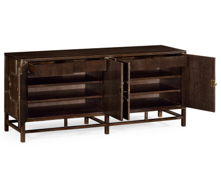 Hewlett buffet (Chocolate Oak)