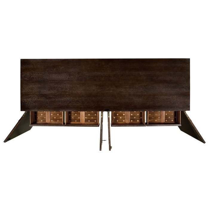 Hewlett buffet (Chocolate Oak)