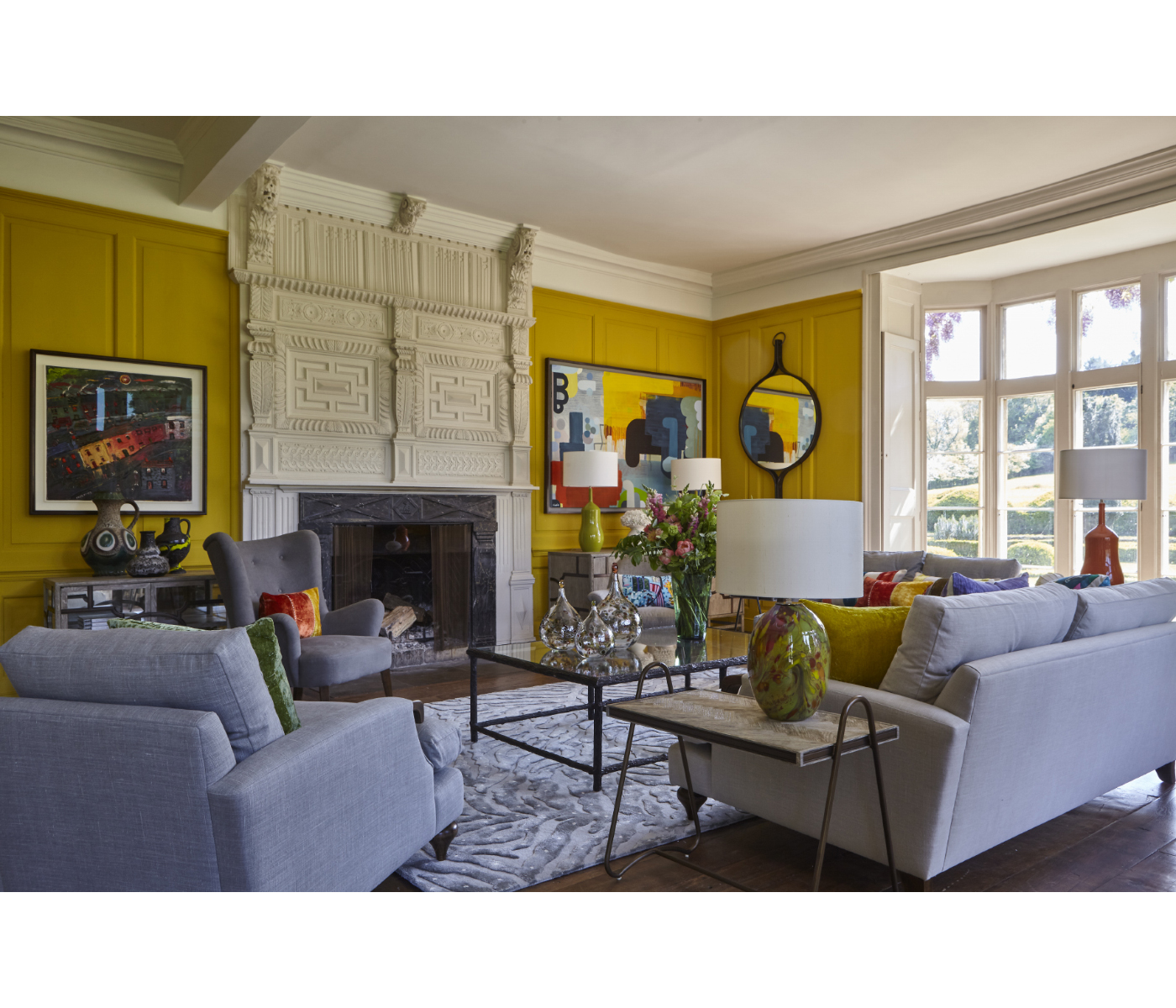 Hewlett Grey Oak Buffet