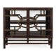 Hewlett glazed cabinet (Chocolate Oak)