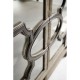 Hewlett Grey Oak Glazed Cabinet