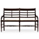 Marshfield sofa in chocolate oak