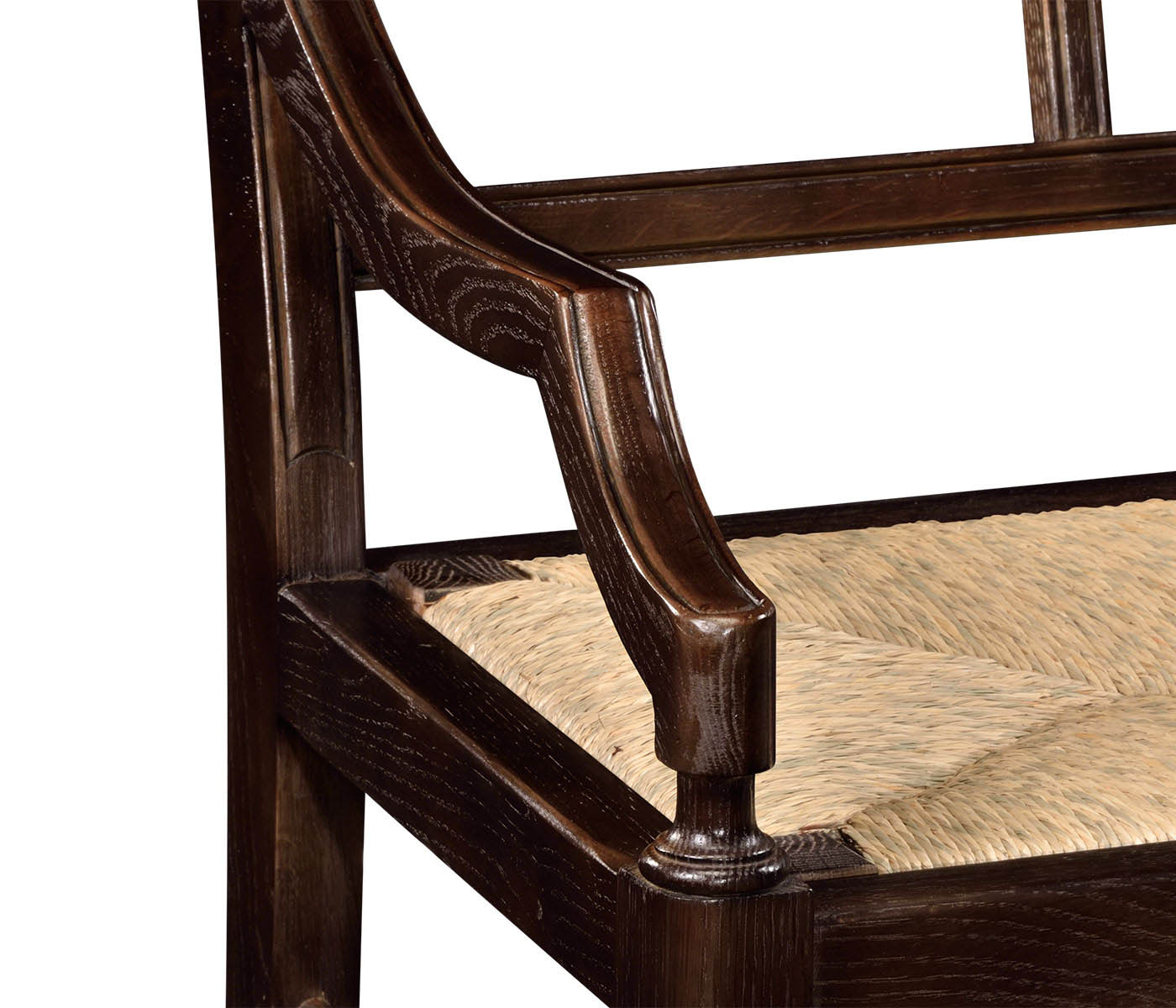 Marshfield sofa in chocolate oak