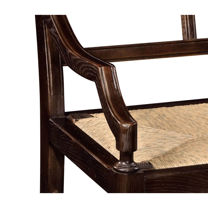 Marshfield sofa in chocolate oak