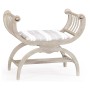 Single Lucca Cloudy Oak Bench