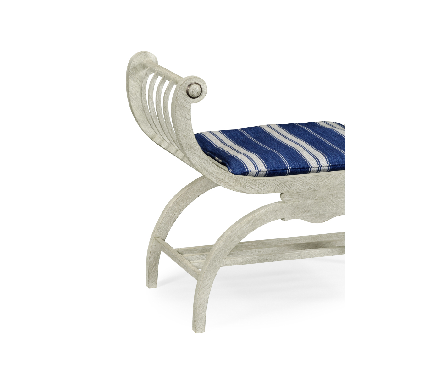 Single Lucca Cloudy Oak Bench