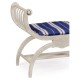 Single Lucca Cloudy Oak Bench
