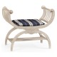 Single Lucca Cloudy Oak Bench