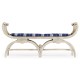 Double Lucca Cloudy Oak Bench