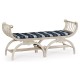 Double Lucca Cloudy Oak Bench