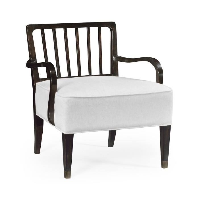 Nicola's Charcoal Wash Arm Chair