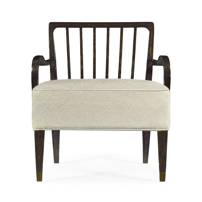 Nicola's Charcoal Wash Arm Chair