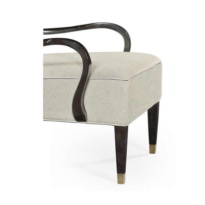 Nicola's Charcoal Wash Arm Chair