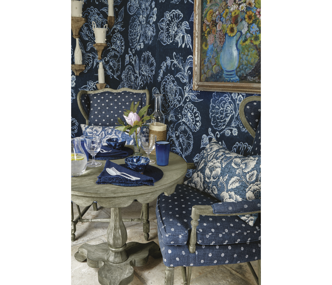 Montbard Grey Oak Chair