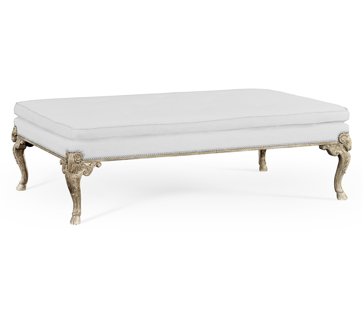 Large Tarporley Grey Oak Stool