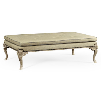 Large Tarporley Grey Oak Stool