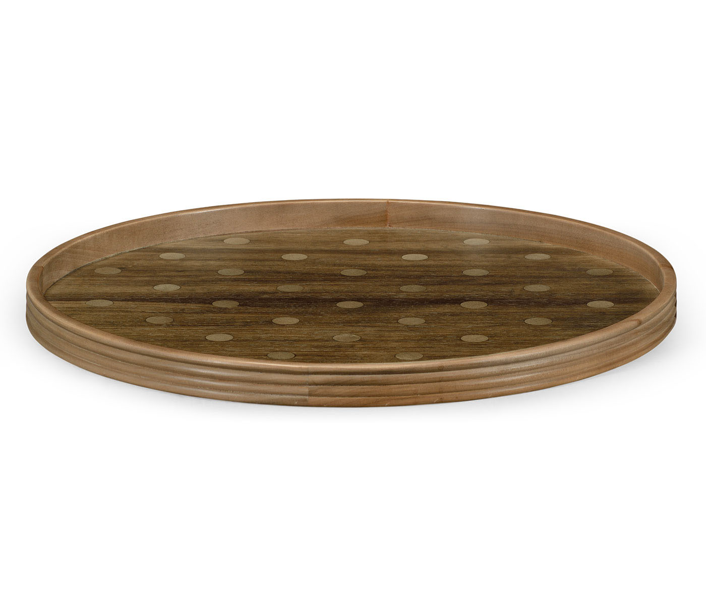 Round Cloud Polka Dot Tray