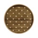 Round Cloud Polka Dot Tray