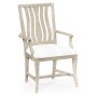 Eva Cloudy Oak Dining Arm Chair