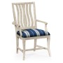 Eva Cloudy Oak Dining Arm Chair