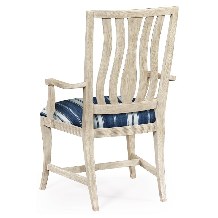 Eva Cloudy Oak Dining Arm Chair