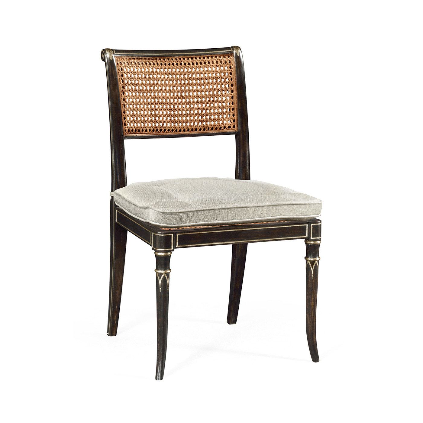 Linden Charcoal Wash Dining Side Chair