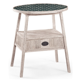 Bywater Washed Acacia Side Table
