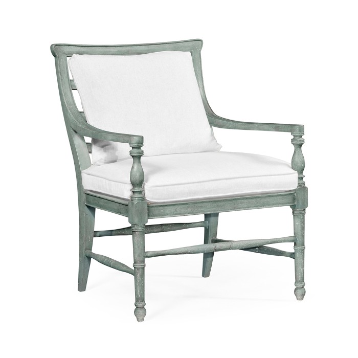 Florennes Ocean Washed Arm Chair