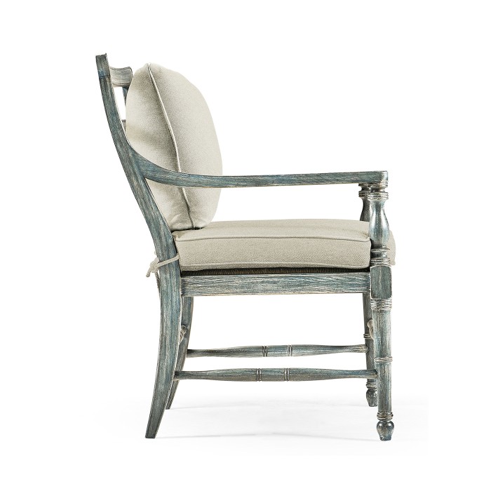 Florennes Ocean Washed Arm Chair