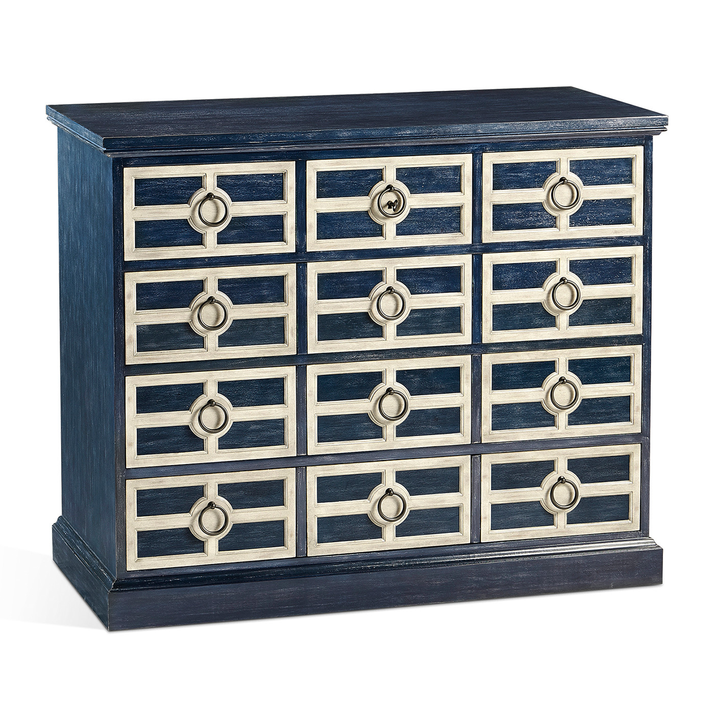 Midmoor Blue Chest of Drawers