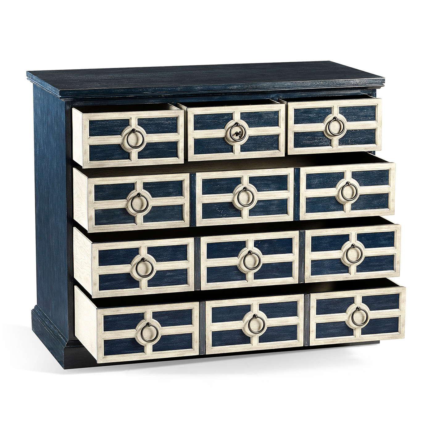 Midmoor Blue Chest of Drawers