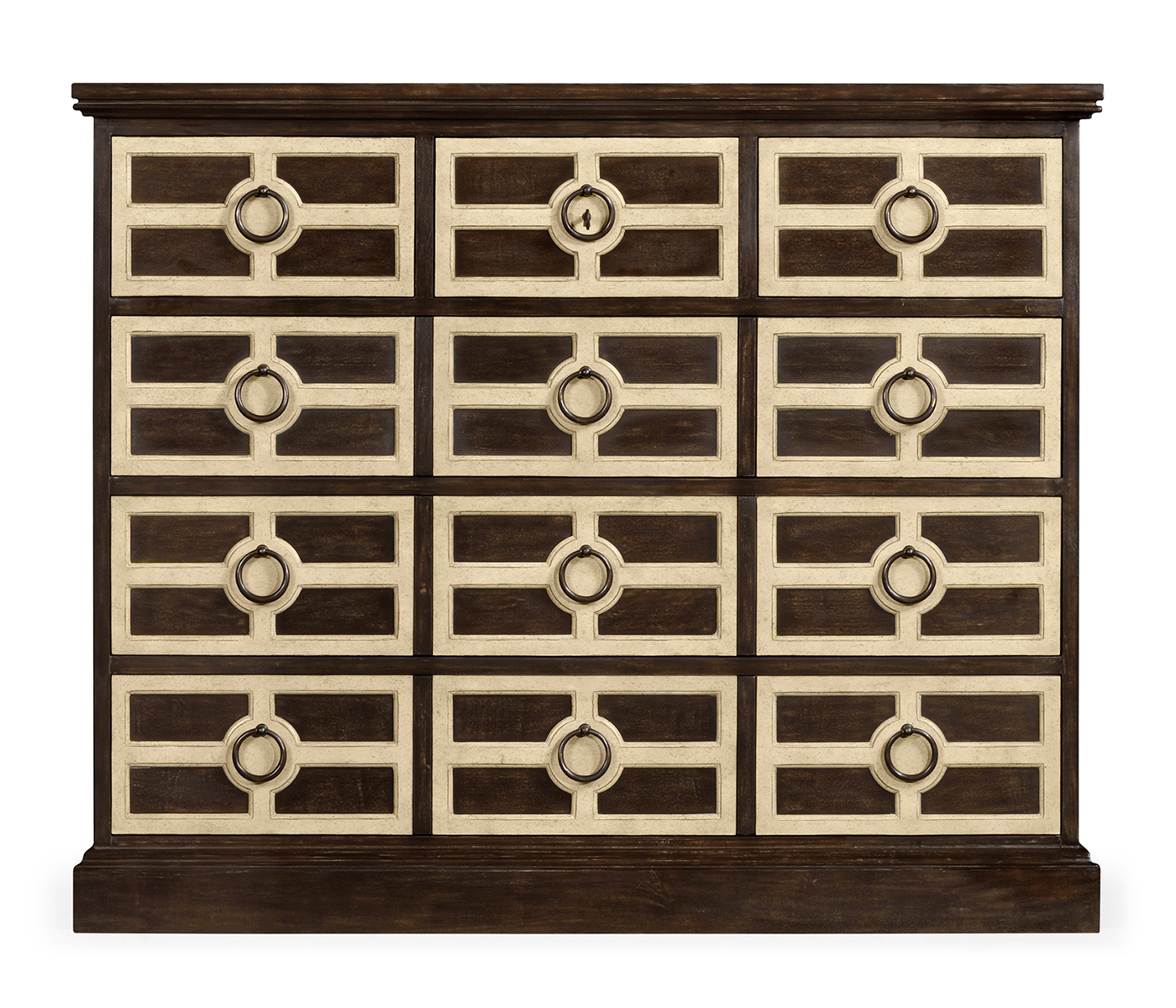 Midmoor Beige Chest of Drawers