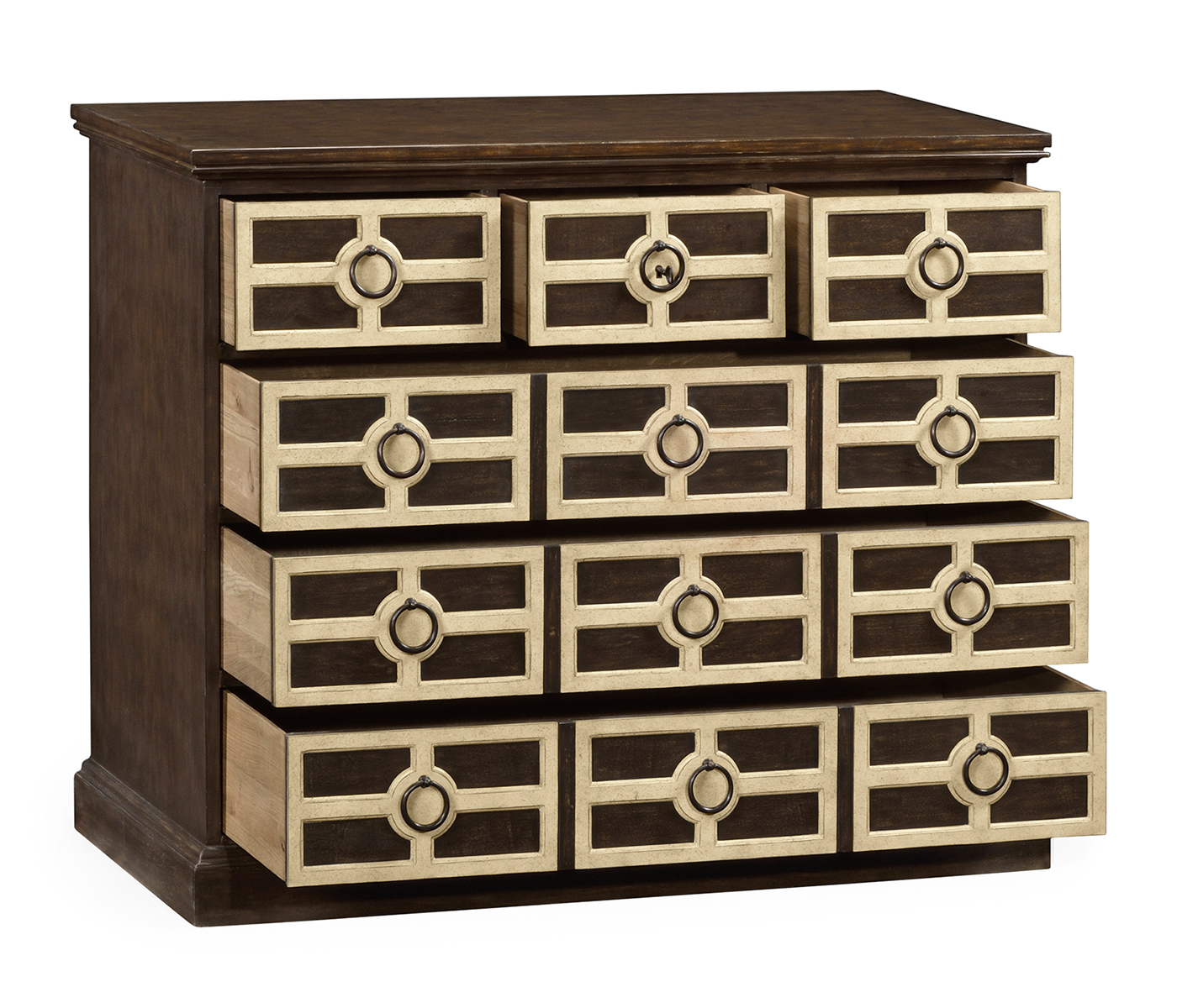 Midmoor Beige Chest of Drawers