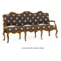Padua Grey Fruitwood Settee