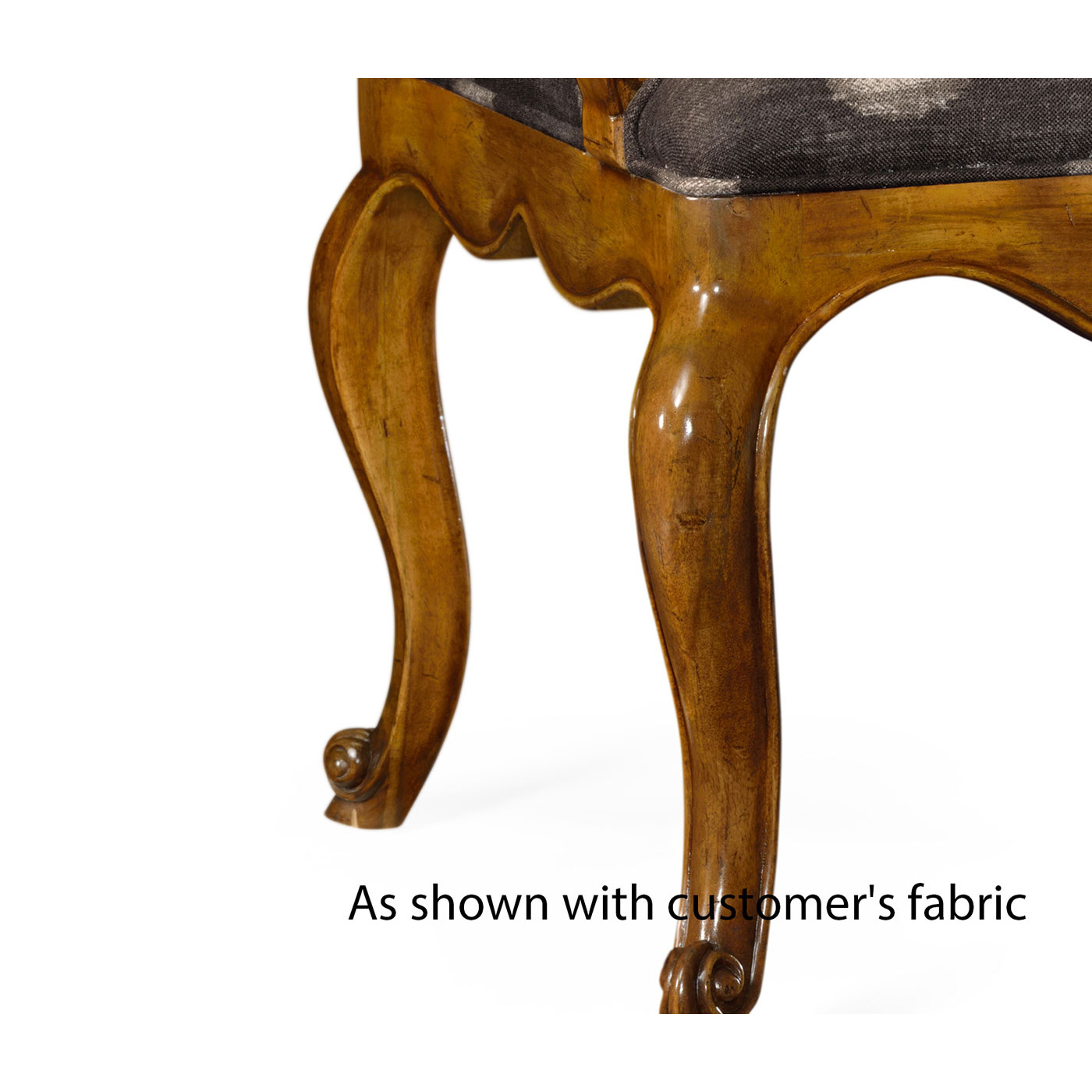 Padua Grey Fruitwood Settee