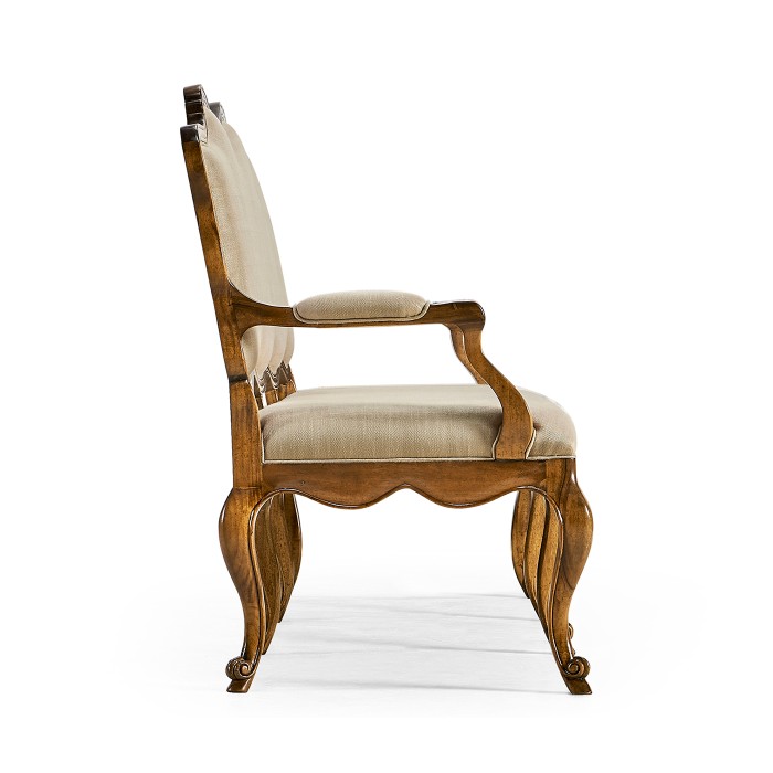 Padua Grey Fruitwood Settee