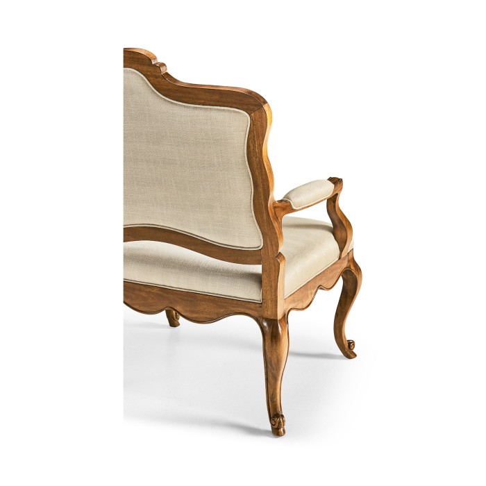 Padua Grey Fruitwood Settee