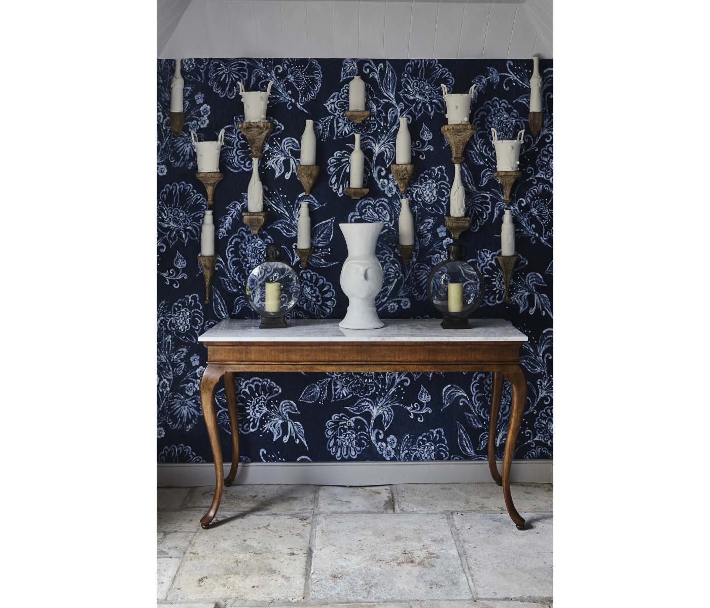 Marquette Grey Fruitwood Console Table