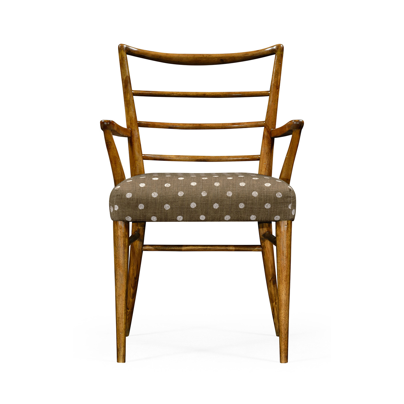 Pensacola Grey Fruitwood Dining Arm Chair