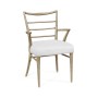 Pensacola Grey Oak Dining Arm Chair