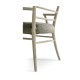 Pensacola Grey Oak Dining Arm Chair