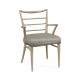 Pensacola Grey Oak Dining Arm Chair
